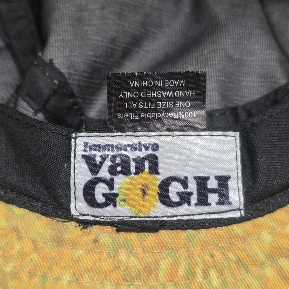 Immersive Van Gogh Yellow Bucket Hat